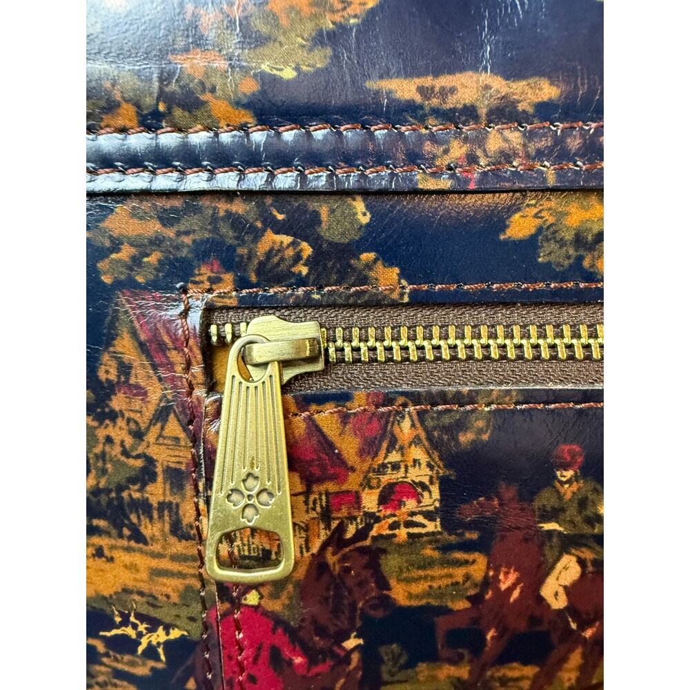 PATRICIA NASH Countryside Leather Pouch Clutch iPad Mini Tablet Case - Picture 11 of 13